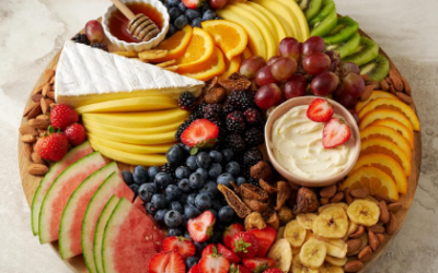 How To Make A Simple Fruit And Cheese Tray?