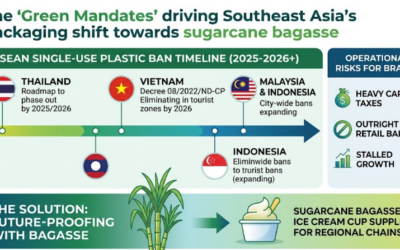 7 Reliable Sugarcane Bagasse Ice Cream Cup Manufacturers For Eco-Forward Dessert Brands In Southeast Asia