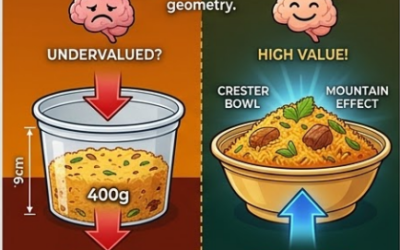The “Overflow” Illusion: How Biryani Bowl Depth Affects Customer Value Perception