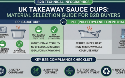 10 Premium PP Sauce Cup Suppliers In UK: Microwavable & Heat-Resistant Solutions