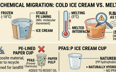 The Paper Vs. Plastic Debate: Is Your “Eco-Friendly” Ice Cream Cup Actually Safer For You?