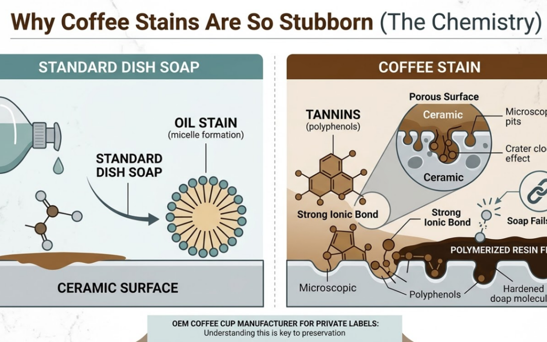 How To Remove Coffee Stains From Cups: 5 Proven Methods