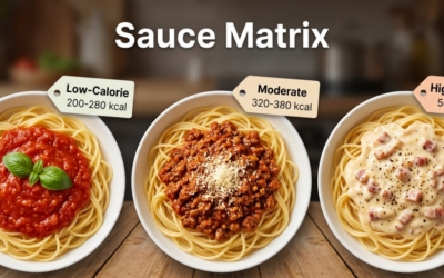 How Many Calories Are In A Cup Of Pasta With Sauce?