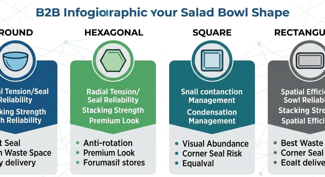 What Is The Best Shape For A Salad Bowl For Takeaway And Delivery?