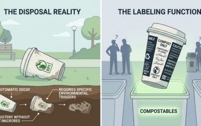How Compostable Cups Are Disposed Of In Real Scenarios