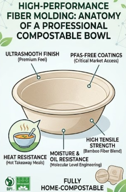 10 Reliable Compostable Bowl Manufacturers In China