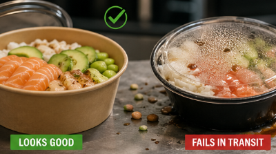 What are common mistakes in custom sushi bowl packaging?