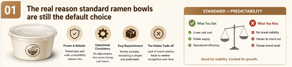 Custom Ramen Bowl Vs Standard Options When Customization Makes Sense