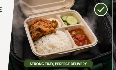 Top 6 Sugarcane Bagasse Compartment Tray Suppliers For Fast Food Chains In Malaysia